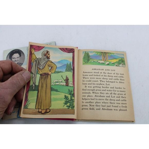 Vintage Rand McNally Bible Stories For Little Children & The Ten Commandments... - Picture 10 of 11